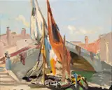 Eva Henrietta Hamilton, CHIOGGIA, NEAR VENICE