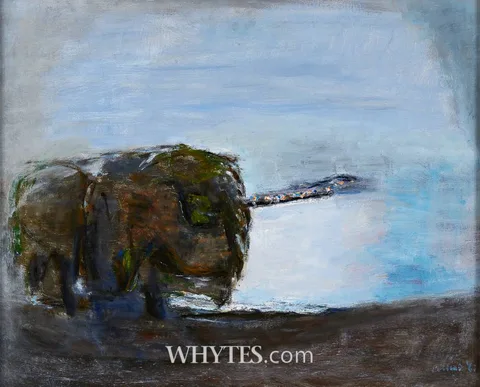 Patrick Collins, DUBLIN BAY, 1963, oil on board