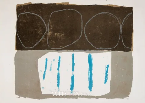 William Scott, ARRAN, 1960, lithograph; (no. 41from an edition of 50)