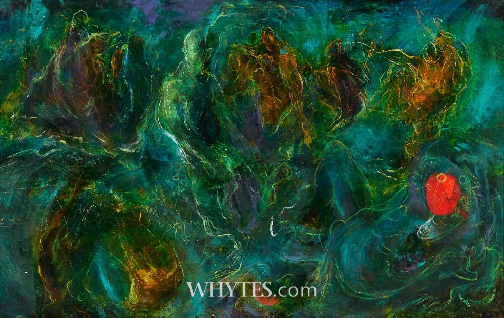 STUDY FOR THE THATCHERS by William Dobell, oil on panel, offered Dec 2025