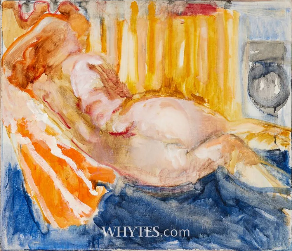 GRACE by Barrie Cooke, 1981, oil on canvas; (unframed), offered Dec 2025