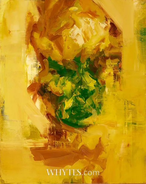 Cian McLoughlin, HEAD, 2012, oil on canvas; (unframed)