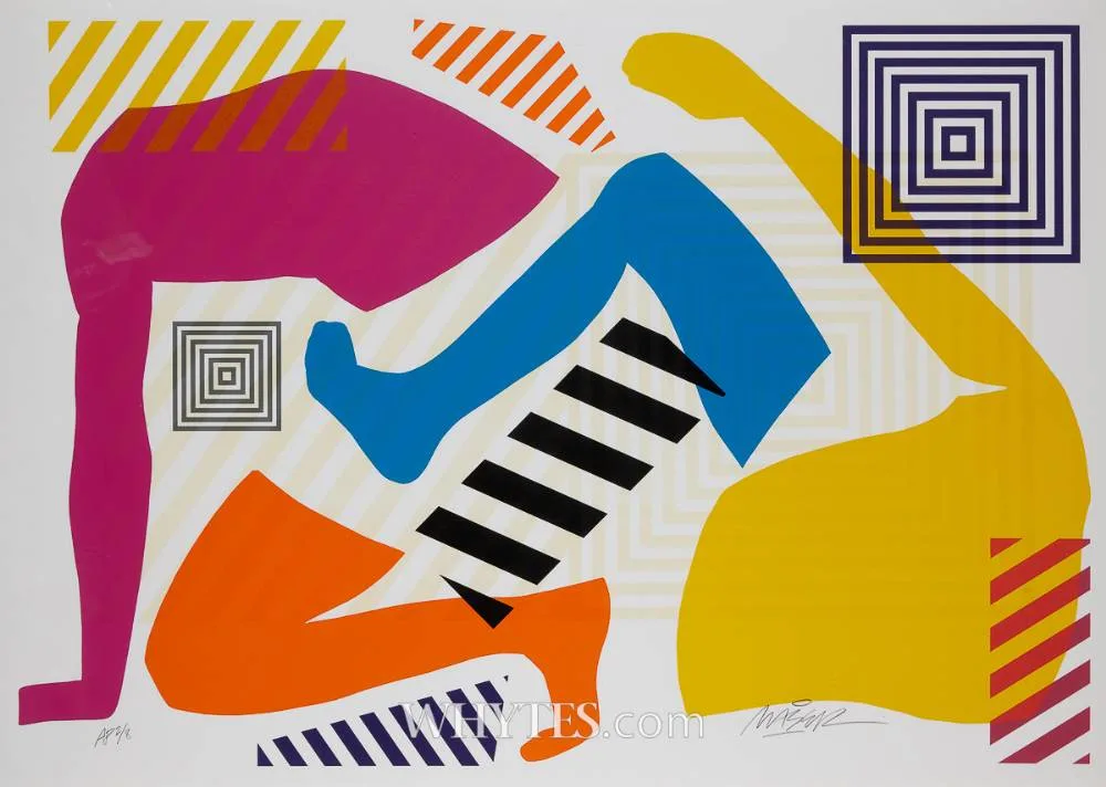 TOGETHER by Maser, 2014, relief; (artist's proof); (no. 2 from an edition of 8), offered Dec 2025