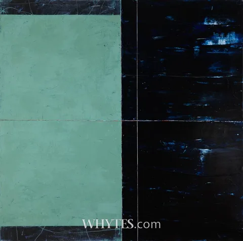 Charles Tyrrell, C2.07, 2007, oil on canvas over timber; (unframed)