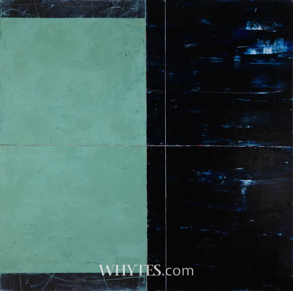 C2.07 by Charles Tyrrell, 2007, oil on canvas over timber; (unframed), offered Dec 2025