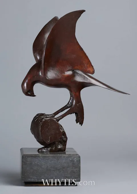 Joseph Sloan, PREDATOR, bronze; (artist's proof from an edition of 3)