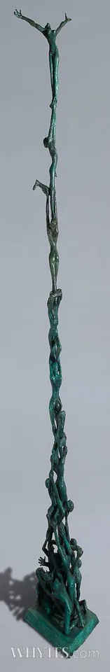 Michael Duhan, TOWER I, 1992, bronze; (unique)