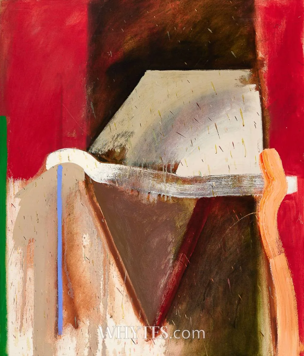 FEEDING TROUGH by Katherine Boucher Beug, 1992, oil on canvas; (unframed), offered Oct 2025