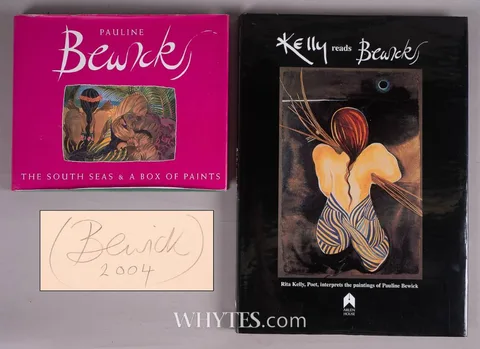 Pauline Bewick, KELLY READS BEWICK and THE SOUTH SEAS AND A BOX OF PAINTS, books; (2)