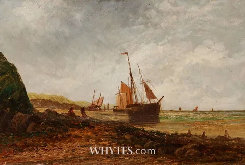 William P. Rogers, SAILING BOATS, oil on canvas