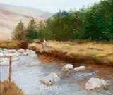 Maeve Taylor, FIGURES BY A RIVER