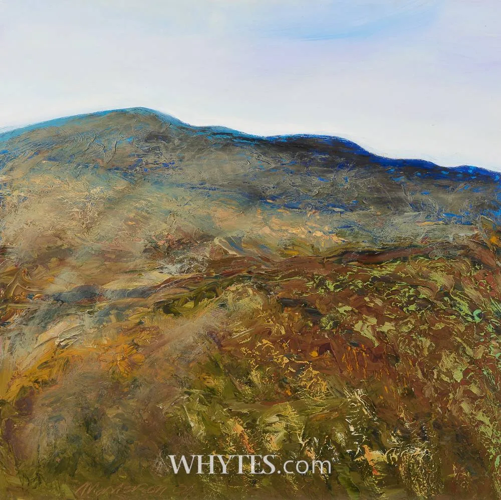Bernie Masterson, MOUNTAIN SCENE, 2004, oil on board