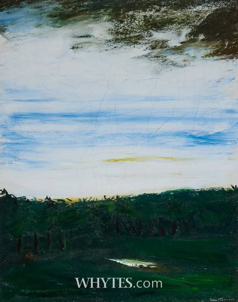 EVENING SKY by Seán McSweeney, 1980, oil on canvas, offered Sep 2025