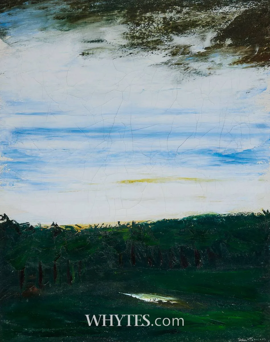 EVENING SKY by Seán McSweeney, 1980, oil on canvas, offered Sep 2025
