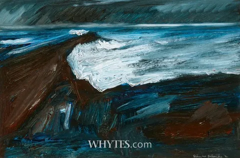 Seán McSweeney, FILLING TIDE, 1993, oil on board