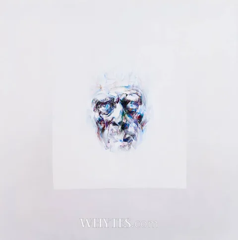 Louis le Brocquy, IMAGE OF SAMUEL BECKETT, 1980, oil on canvas