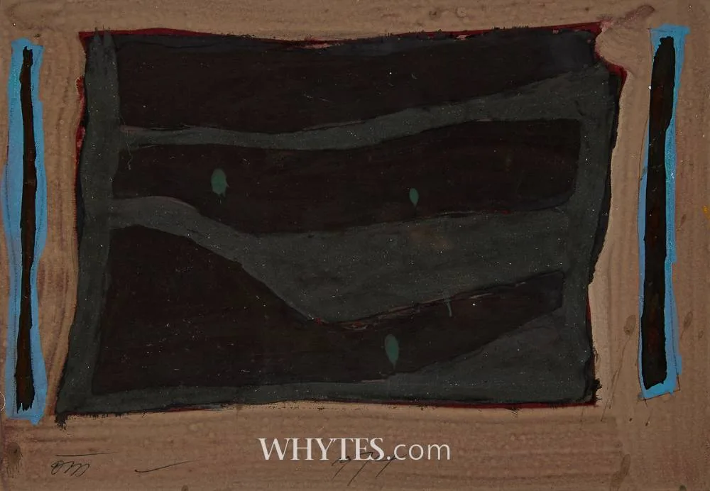 UNTITLED by Tony O'Malley, 1974, gouache, offered Sep 2025
