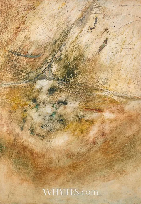 Gwen O'Dowd, CONVERGING, oil on panel