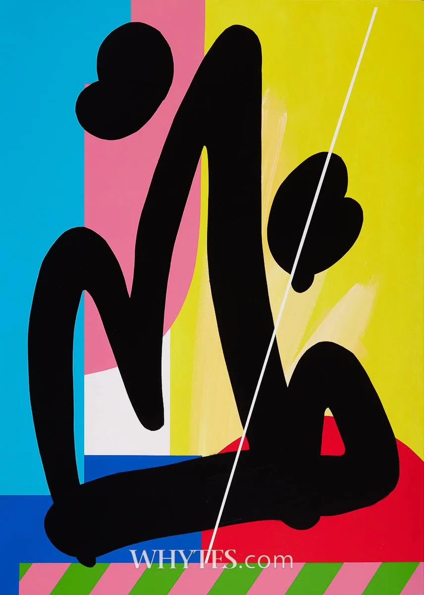COLOURWAY by Maser, acrylic and spraypaint on canvas; (unframed), offered Sep 2025