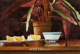 Martin Gale, STILL LIFE WITH BOWL AND ORANGES