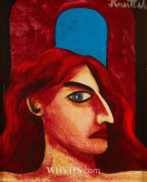 Graham Knuttel, WOMAN BY A WINDOW, oil on canvas