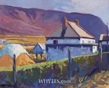 Alex McKenna, EVENING LIGHT UNDER MINAUN, ACHILL ISLAND