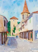 Brett McEntagart, VILLAGE SCENE