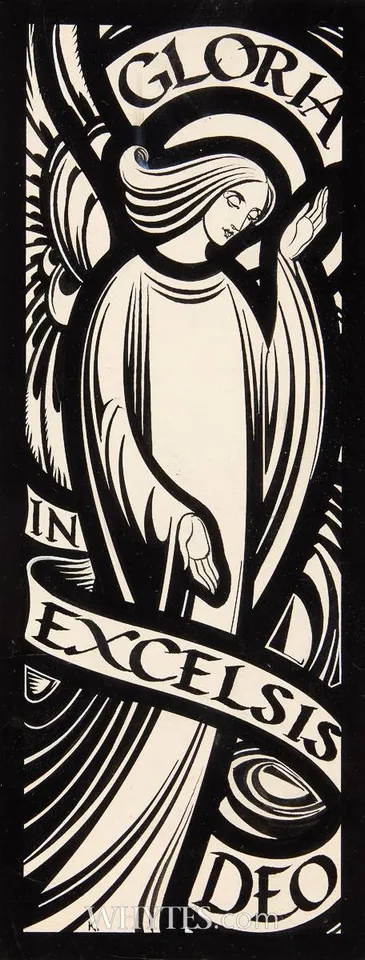 Richard King, GLORIA IN EXCELSIS DEO, ink