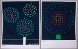 Patrick Scott, CHRISTMAS GREETING CARDS, 1991 and 1993 (A PAIR)