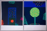 Patrick Scott, CHRISTMAS GREETING CARDS, 1994 and 1995 (A PAIR)