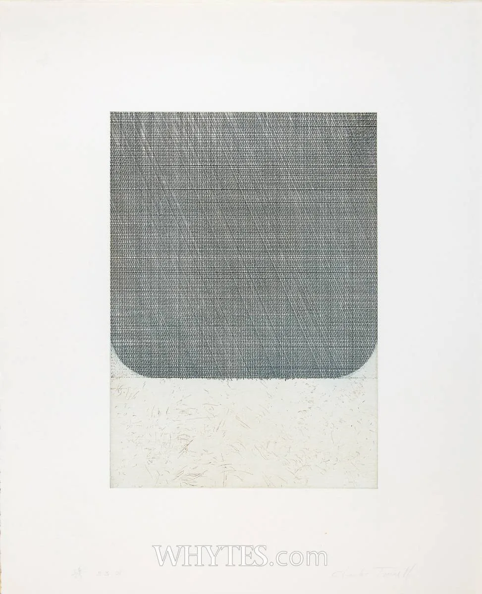 Charles Tyrrell, E3.08, etching; (no. 26 from an edition of 50)