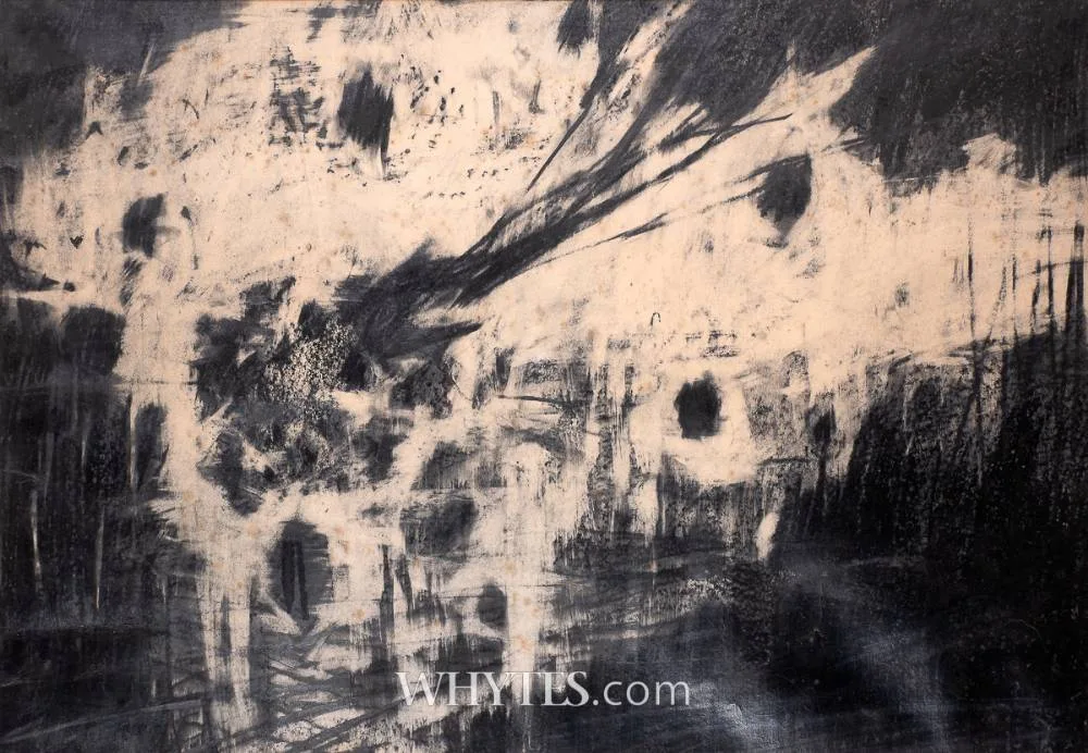 UNTITLED by John Moore, graphite, offered Jun 2025