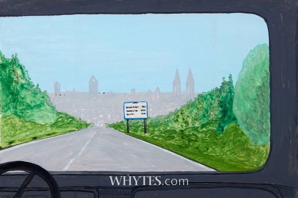 Andrew Vickery, DO YOU KNOW WHAT YOU SAW? 2, 2004, acrylic and gouache on board