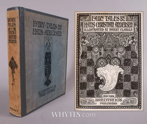 Harry Clarke, FAIRY TALES by HANS CHRISTIAN ANDERSEN, book