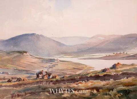 DUNLEWEY, COUNTY DONEGAL by Kathleen Isabella Mackie, watercolour, sold Jun 2025
