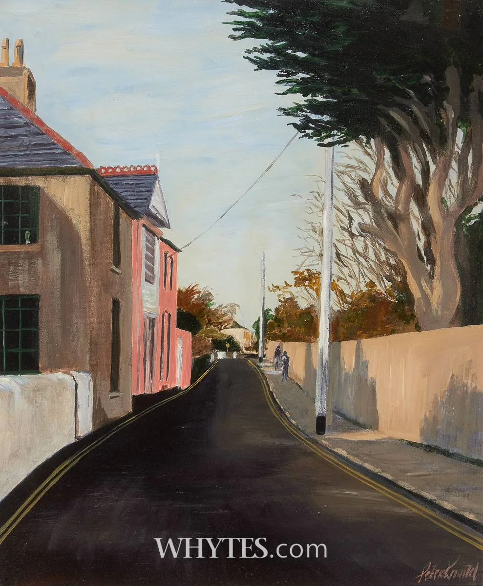 Peter Knuttel, COLIEMORE ROAD, DALKEY, COUNTY DUBLIN, oil on canvas