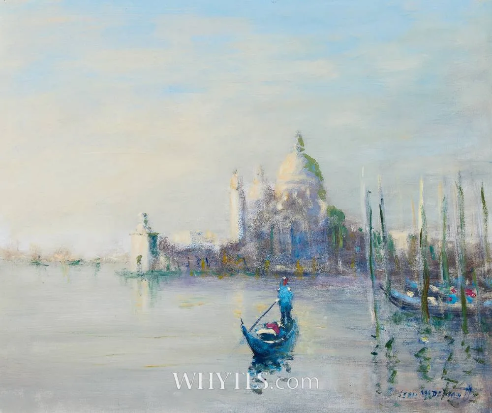 Sean McDermott, EARLY MORNING, VENICE, oil on canvas