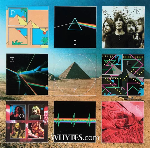 Storm Thorgerson, DARK SIDE OF THE MOON COLLAGE, lithograph; (no. 19 from an edition of 90)