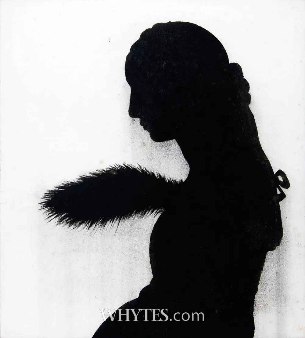 FOXTAIL by Alice Maher, 2003, charcoal on Arches paper, sold May 2025