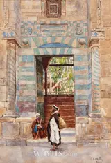 Aloysius C. O'Kelly, CAIRO [DOORWAY OF MOHAMEDAN ALMS HOUSE]
