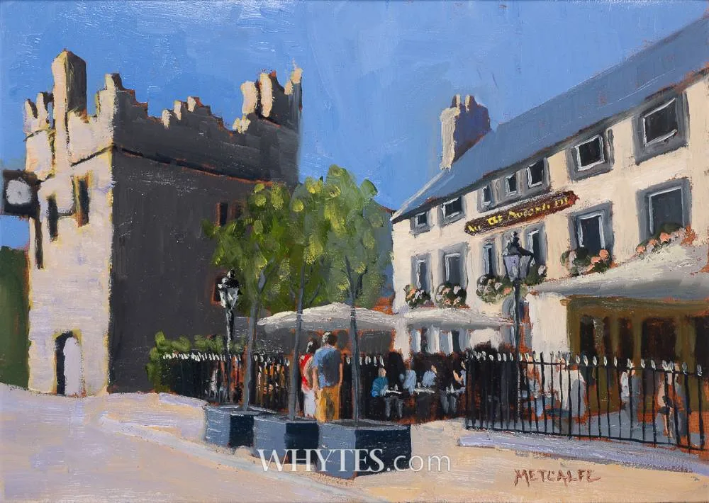 QUEEN'S, DALKEY, COUNTY DUBLIN by Peter 'Metcalfe' O'Connor, 2025, oil on canvas, sold Mar 2025