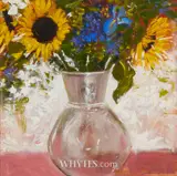 Dennis Orme Shaw, STILL LIFE WITH SUNFLOWERS