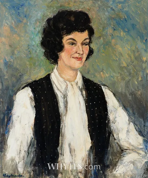 Gladys Maccabe, MRS. GEORGE SCOTT, oil on canvas