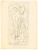 Mainie Jellett, THE PIETA, c.1930s and ABSTRACT COMPOSITION (A PAIR)