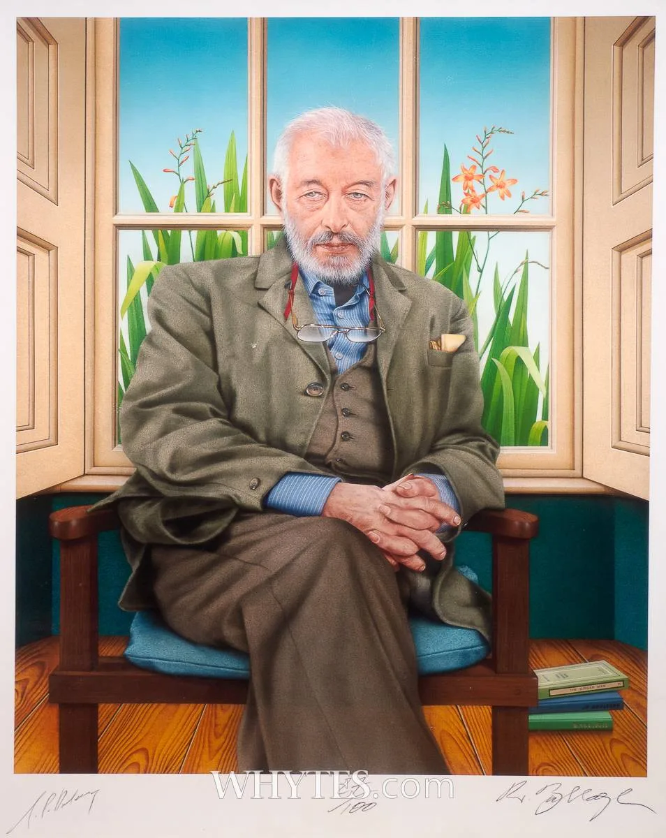 J.P. DONLEAVY by Robert Ballagh, 2006, giclée print; (no. 27 from an edition of 100), offered Mar 2025