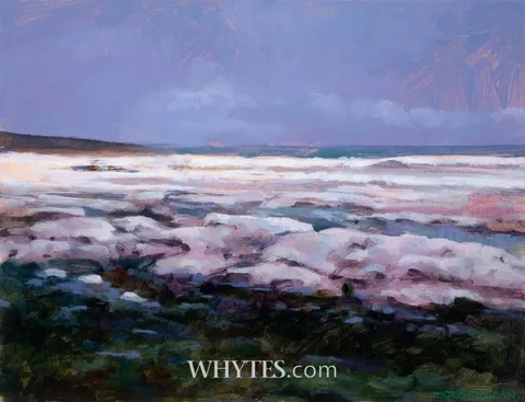 Trevor Geoghegan, EDGE OF THE WORLD, 1995, acrylic on board