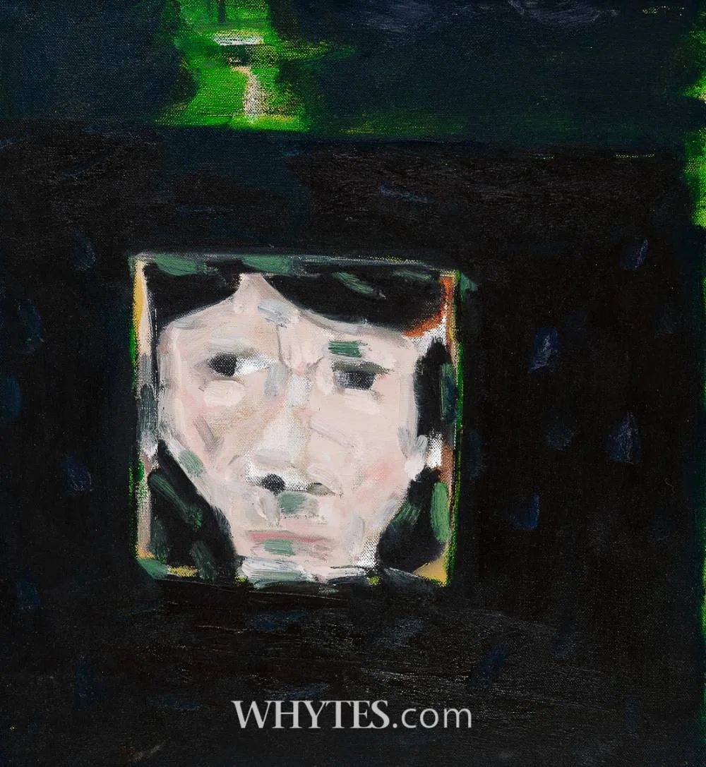 EVENING WALK by Paddy McCann, 1998, oil on canvas, sold Mar 2025