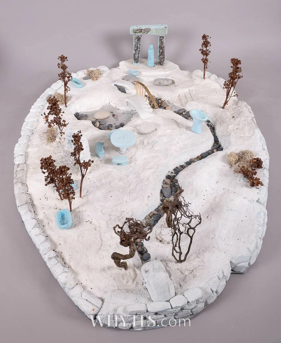 Imogen Stuart, MAQUETTE OF BALLYMORE-EUSTACE SQUARE DESIGN, mixed-media