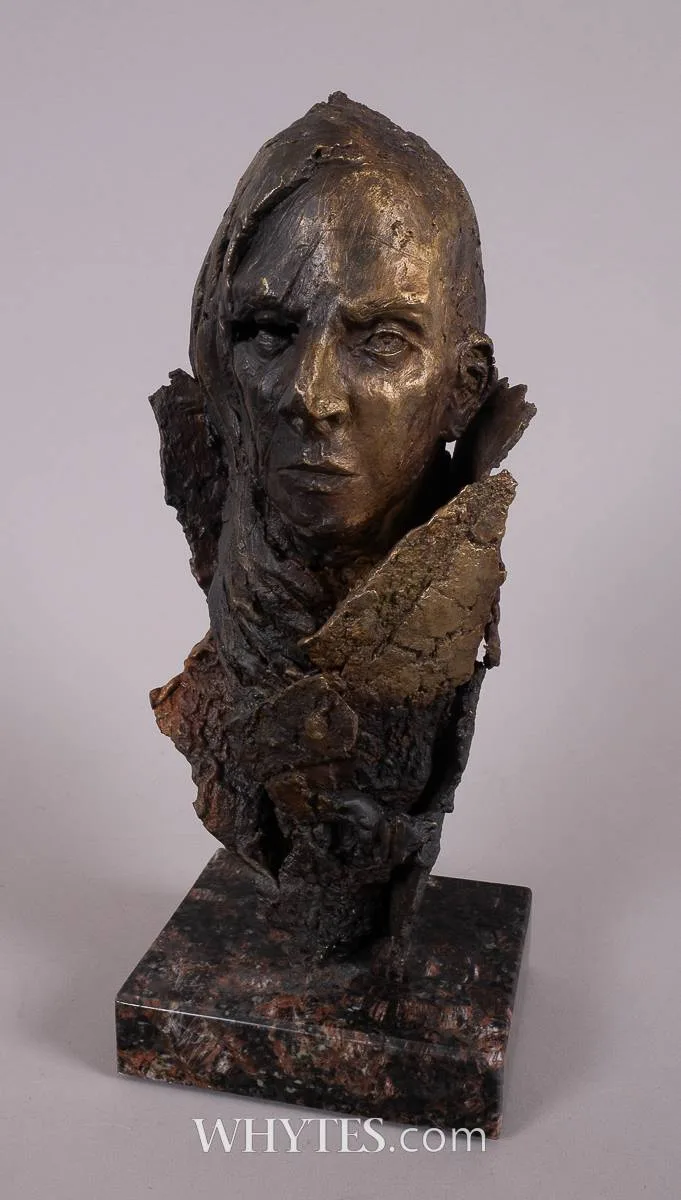 THE BRIGID by Eamonn Higgins, 2022, bronze on marble base, offered Mar 2025