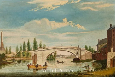 William Sadler II, PHOENIX PARK FROM THE LIFFEY AT SARAH BRIDGE, DUBLIN, oil on panel